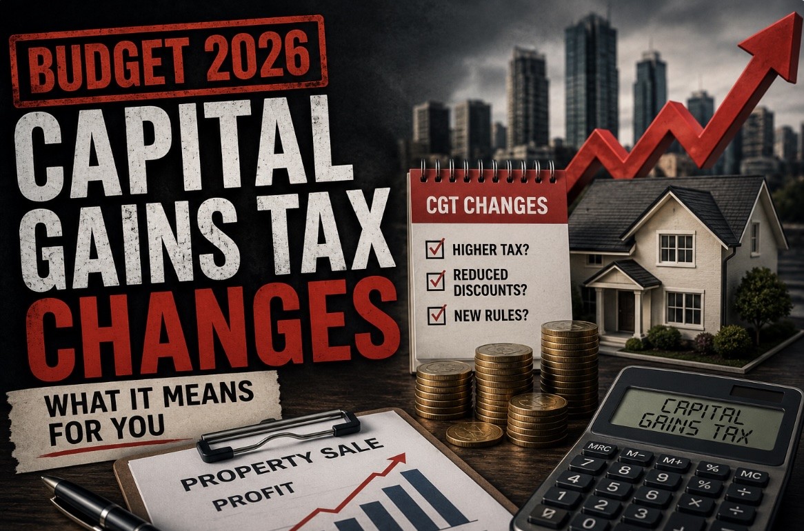 Capital Gains Tax Changes ( Federal Budget 2026)
